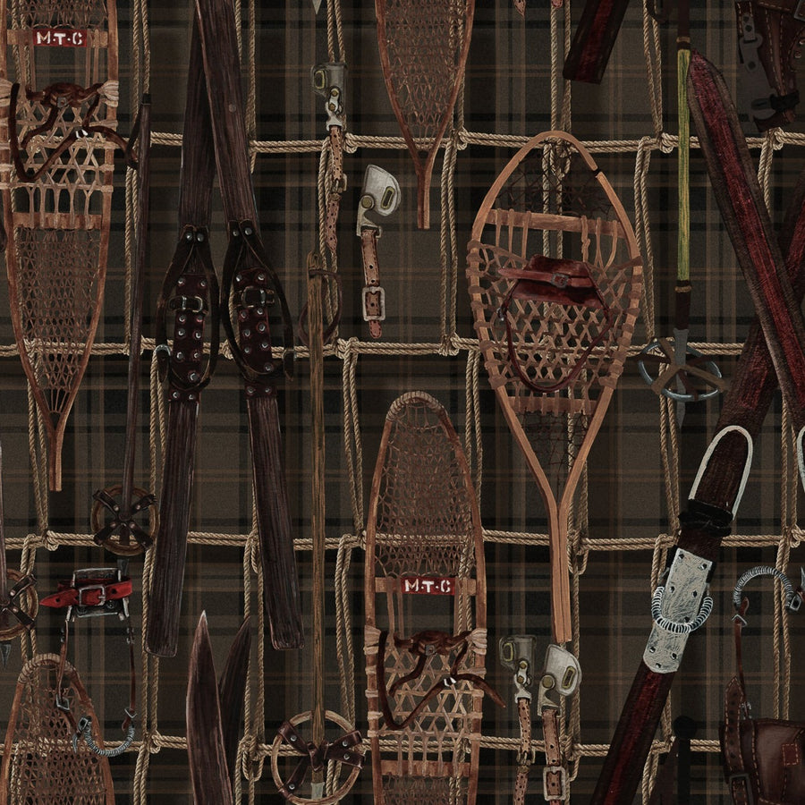 Vintage Skiing Wallpaper | MIND THE GAP