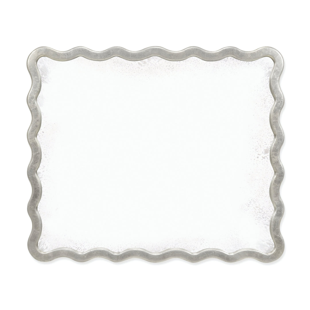 Keste Antique Silver Rectangular Mirror