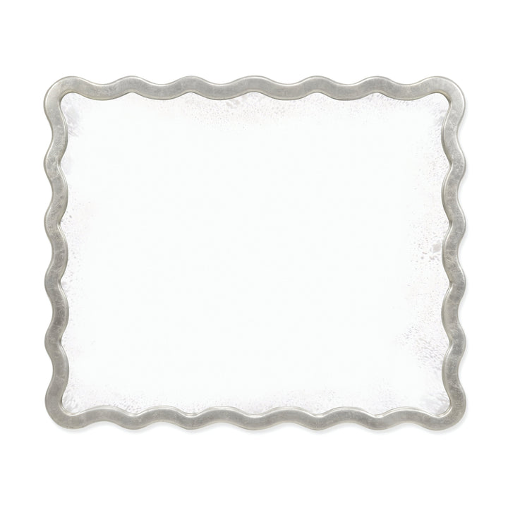 Keste Antique Silver Rectangular Mirror