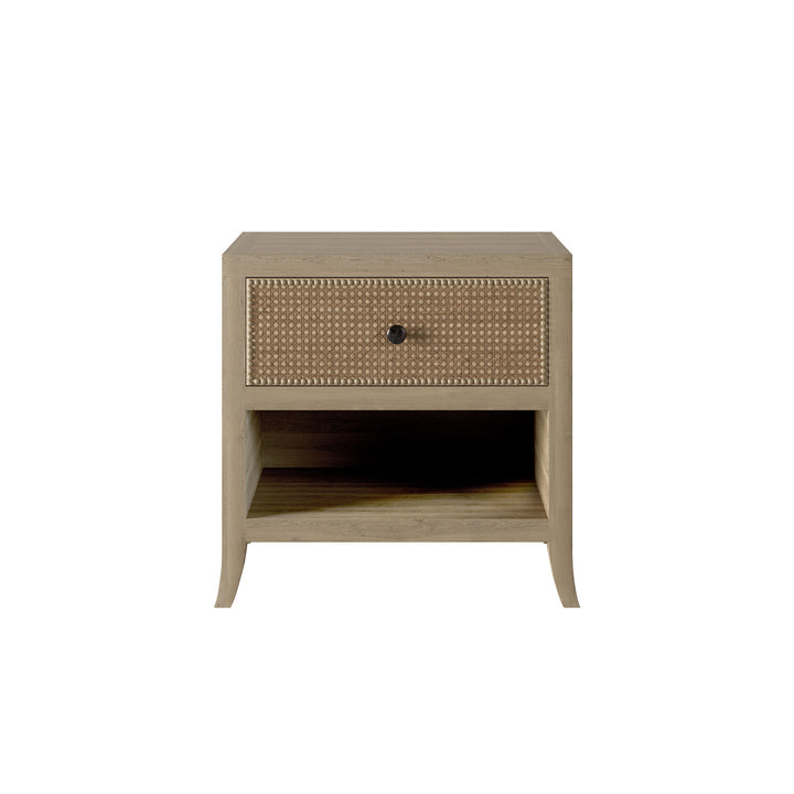Witley 1-Drawer Rattan Bedside Table