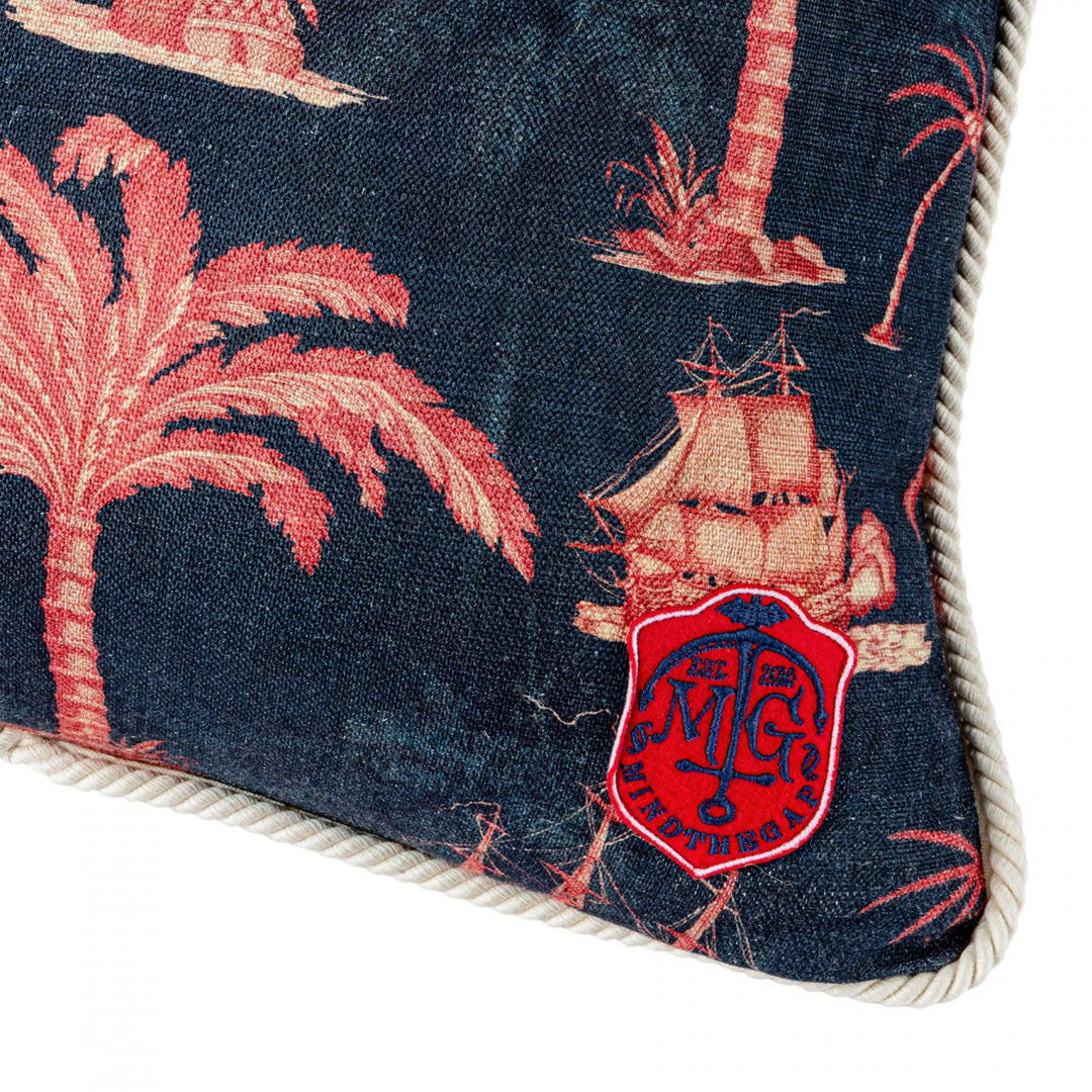 Aegean Indigo Cushion