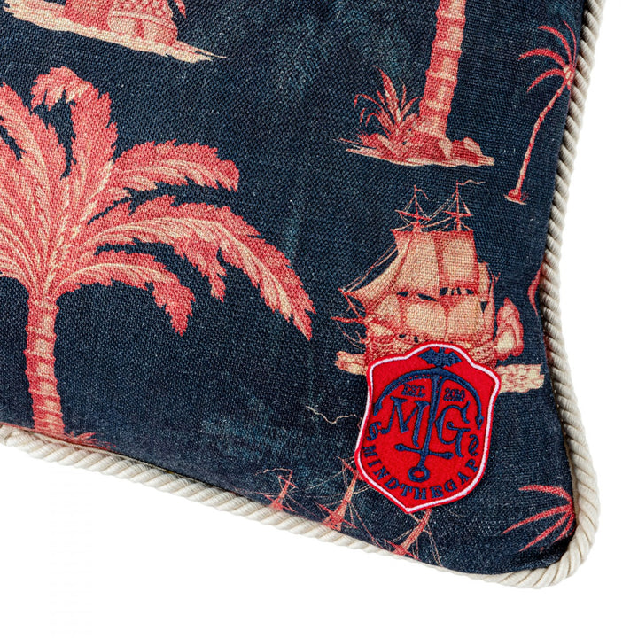 Aegean Indigo Cushion