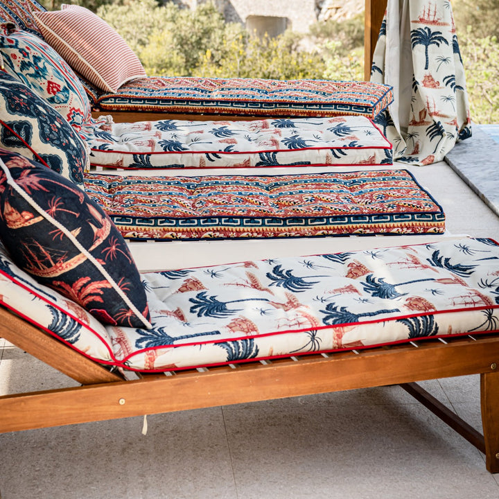 Aegean Sunbed Cushion