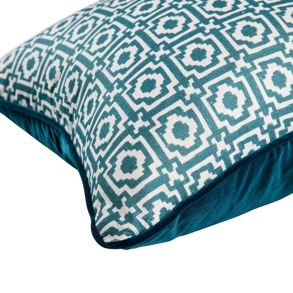 Alotablots Teal Cushion