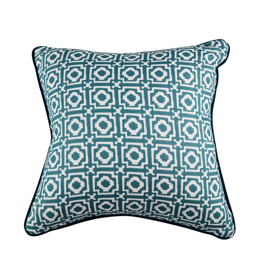 Alotablots Teal Cushion