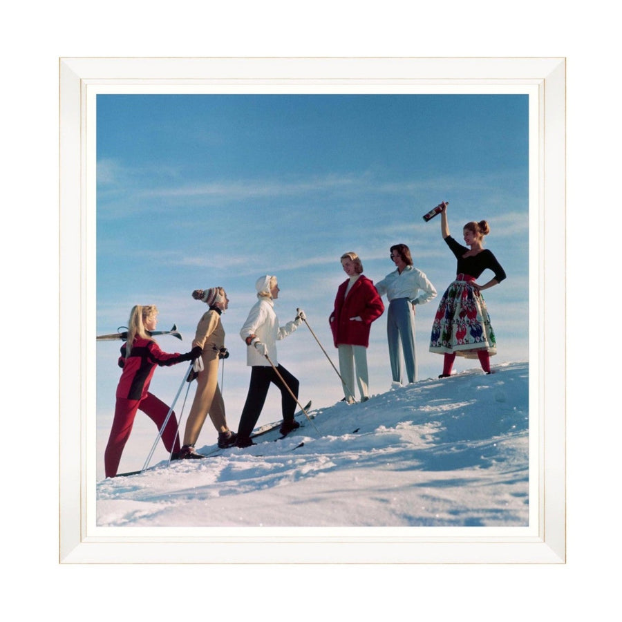 Après-Ski Framed Art Print