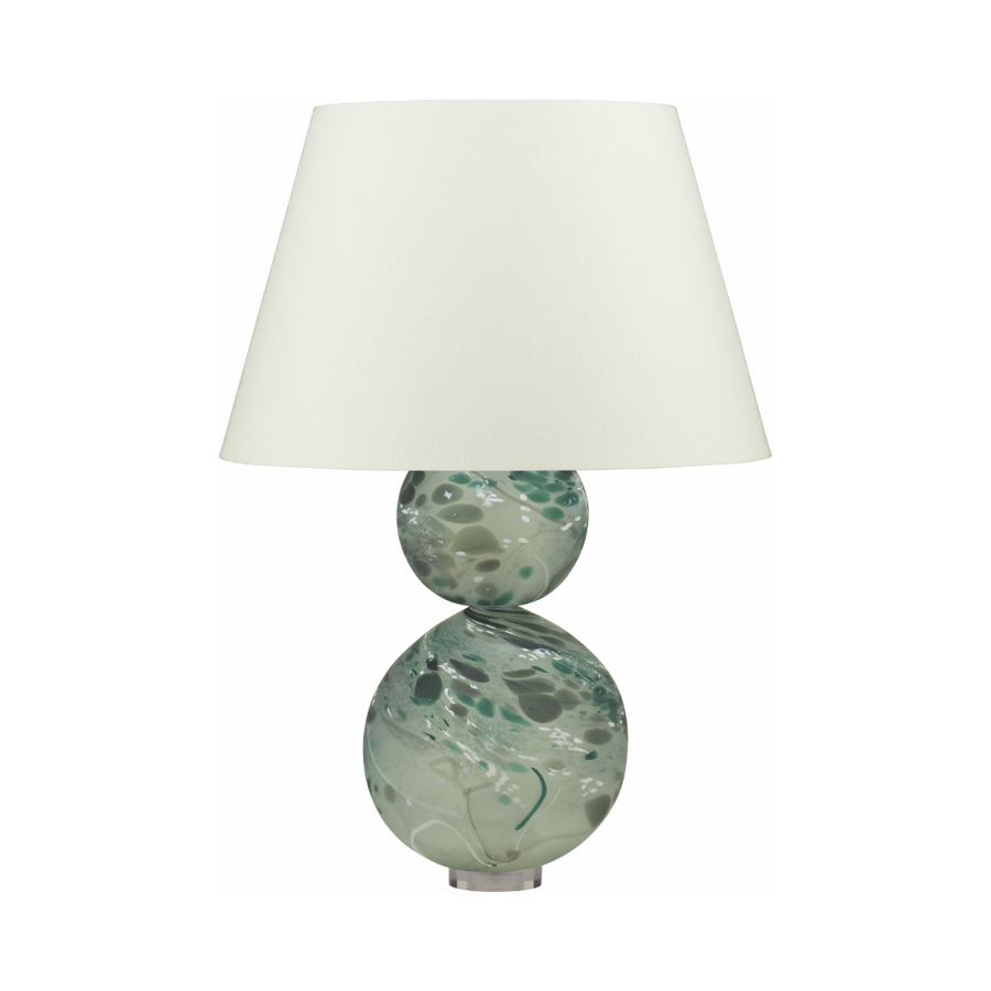 Ariana Crystal Glass Table Lamp - Slate | William Yeoward