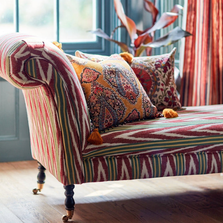 Bakhmal Ikat Woven Fabric