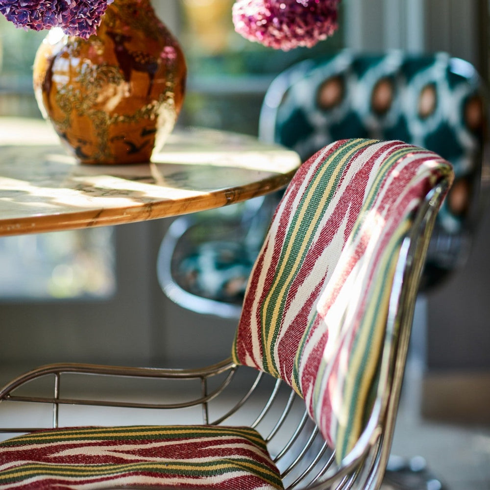 Bakhmal Ikat Woven Fabric
