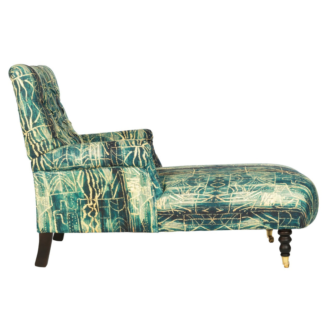 Madison Chaise - Bamileke Linen