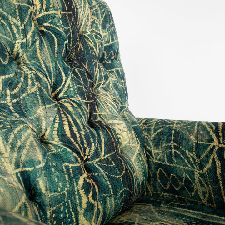 Madison Chaise - Bamileke Linen