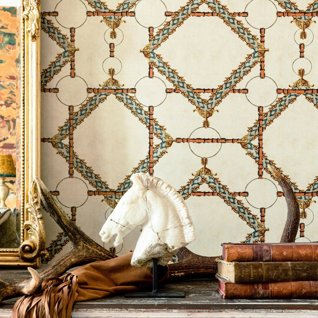 Decorative Harness Wallpaper