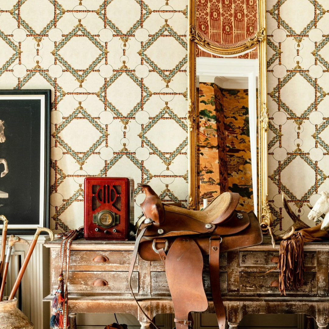 Decorative Harness Wallpaper