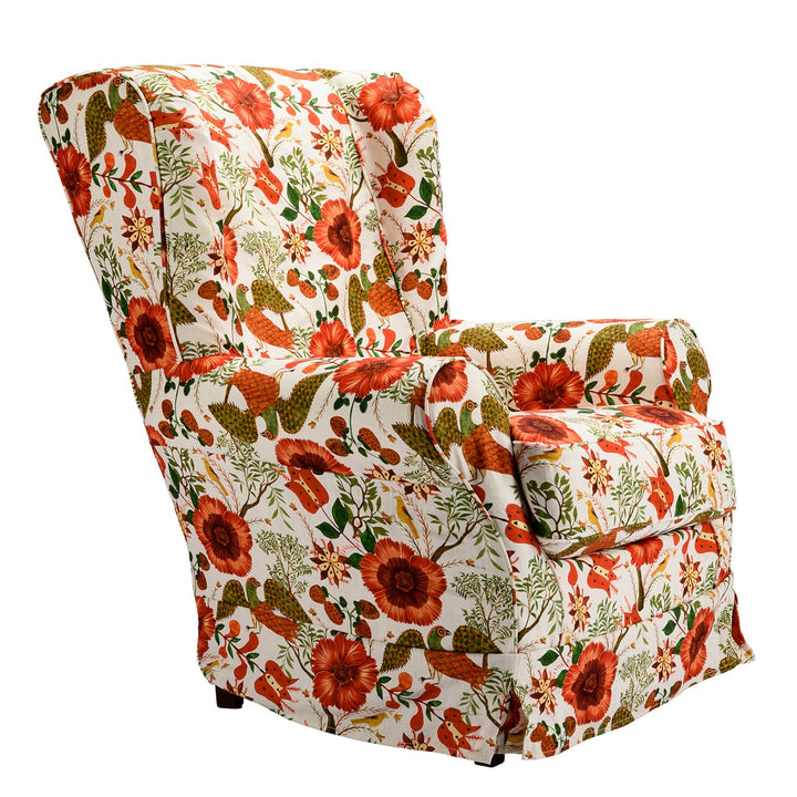 Dakota Skirted Armchair -  Szekely Folk
