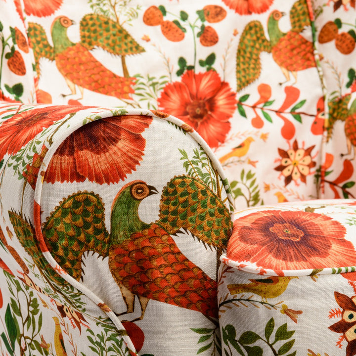 Dakota Skirted Armchair -  Szekely Folk