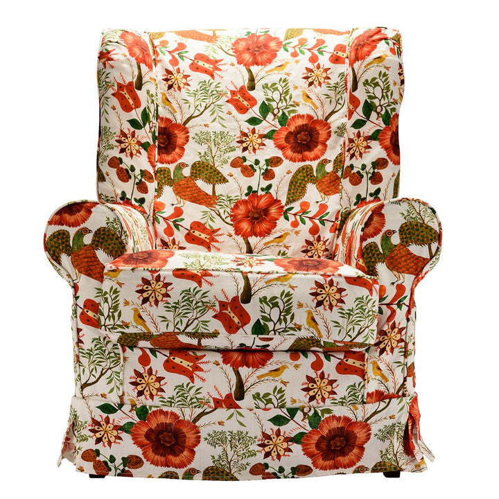 Dakota Skirted Armchair -  Szekely Folk