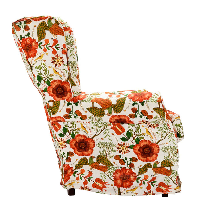 Dakota Skirted Armchair -  Szekely Folk