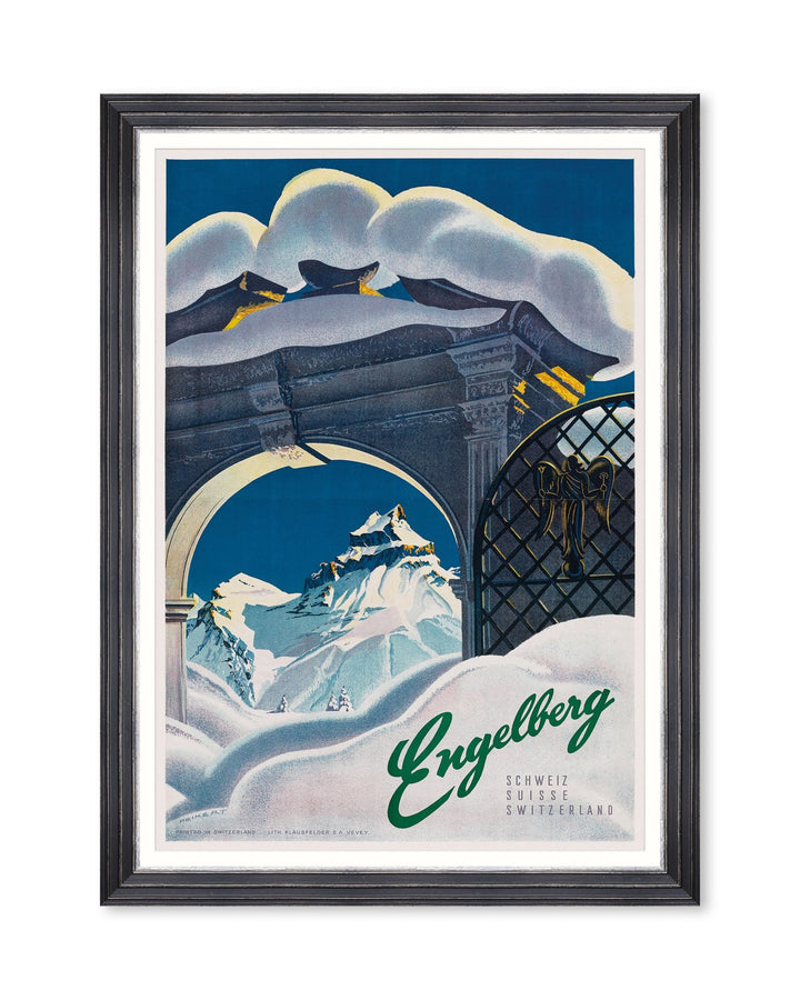 Engelberg Poster Framed Art