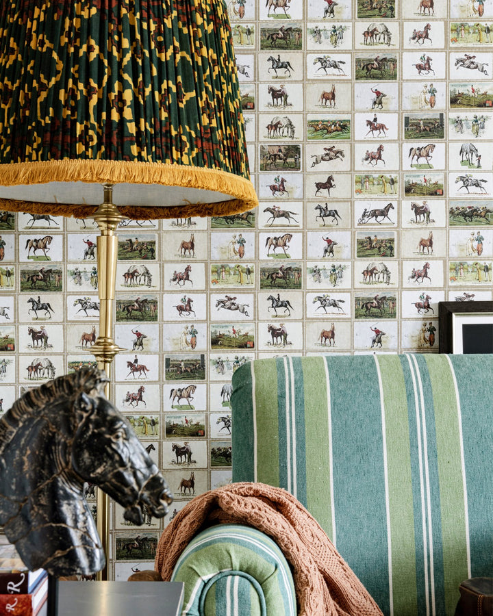 English Equestrian Stamps Wallpaper