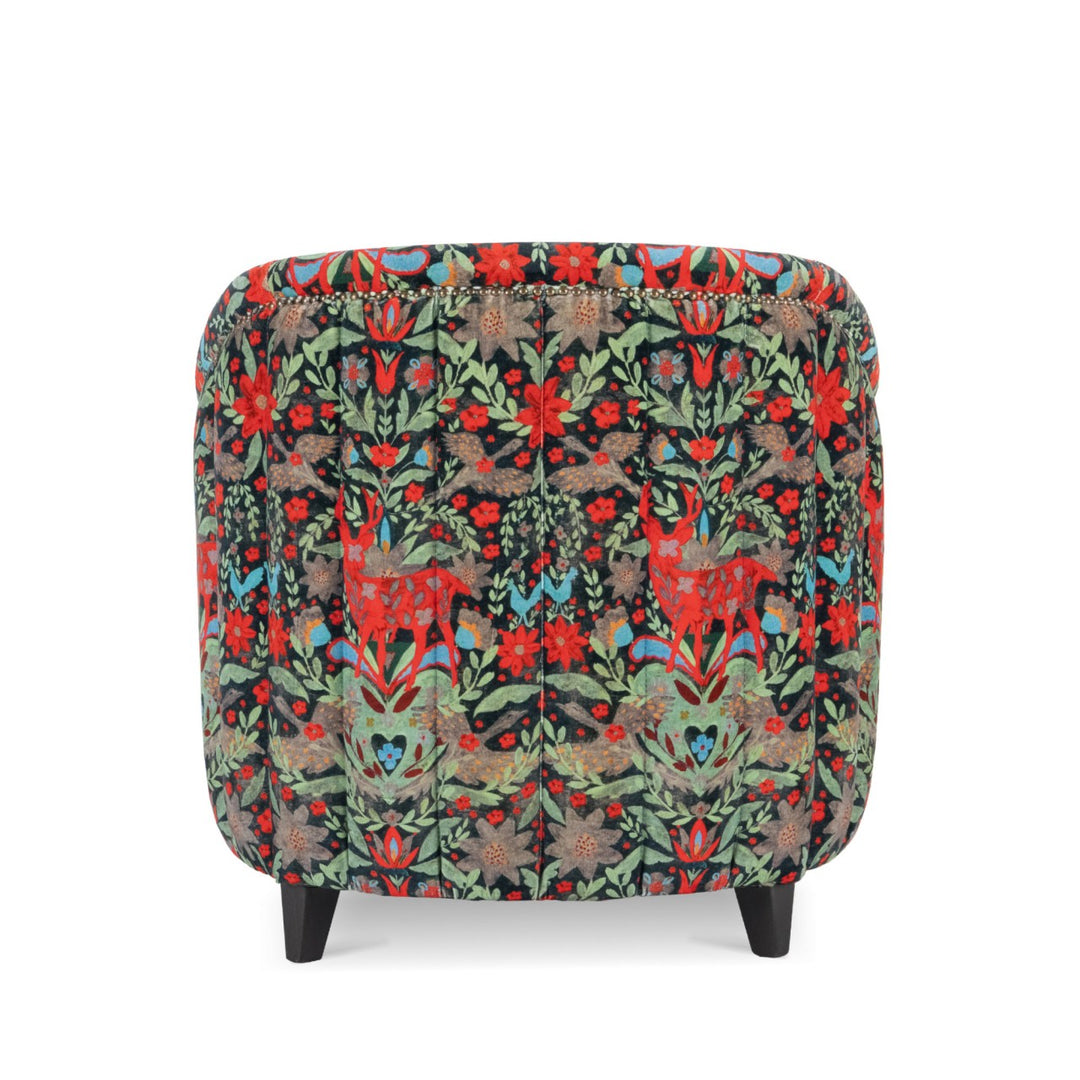 Scarlett Chair - Der König Black Velvet