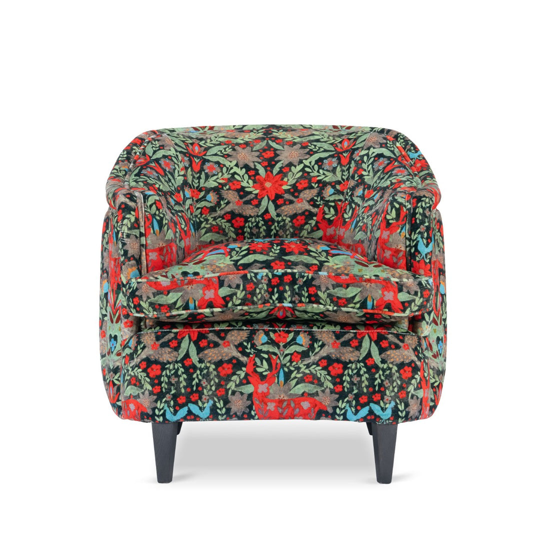Scarlett Chair - Der König Black Velvet