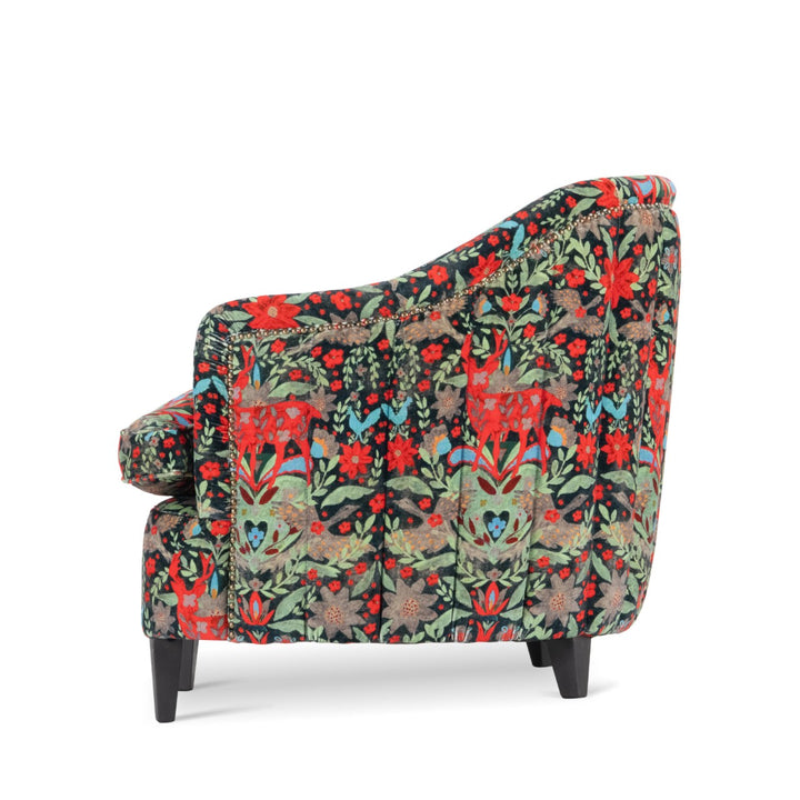 Scarlett Chair - Der König Black Velvet