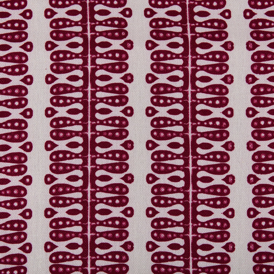 Hearts & Mind Fabric in Raspberry | KD Loves