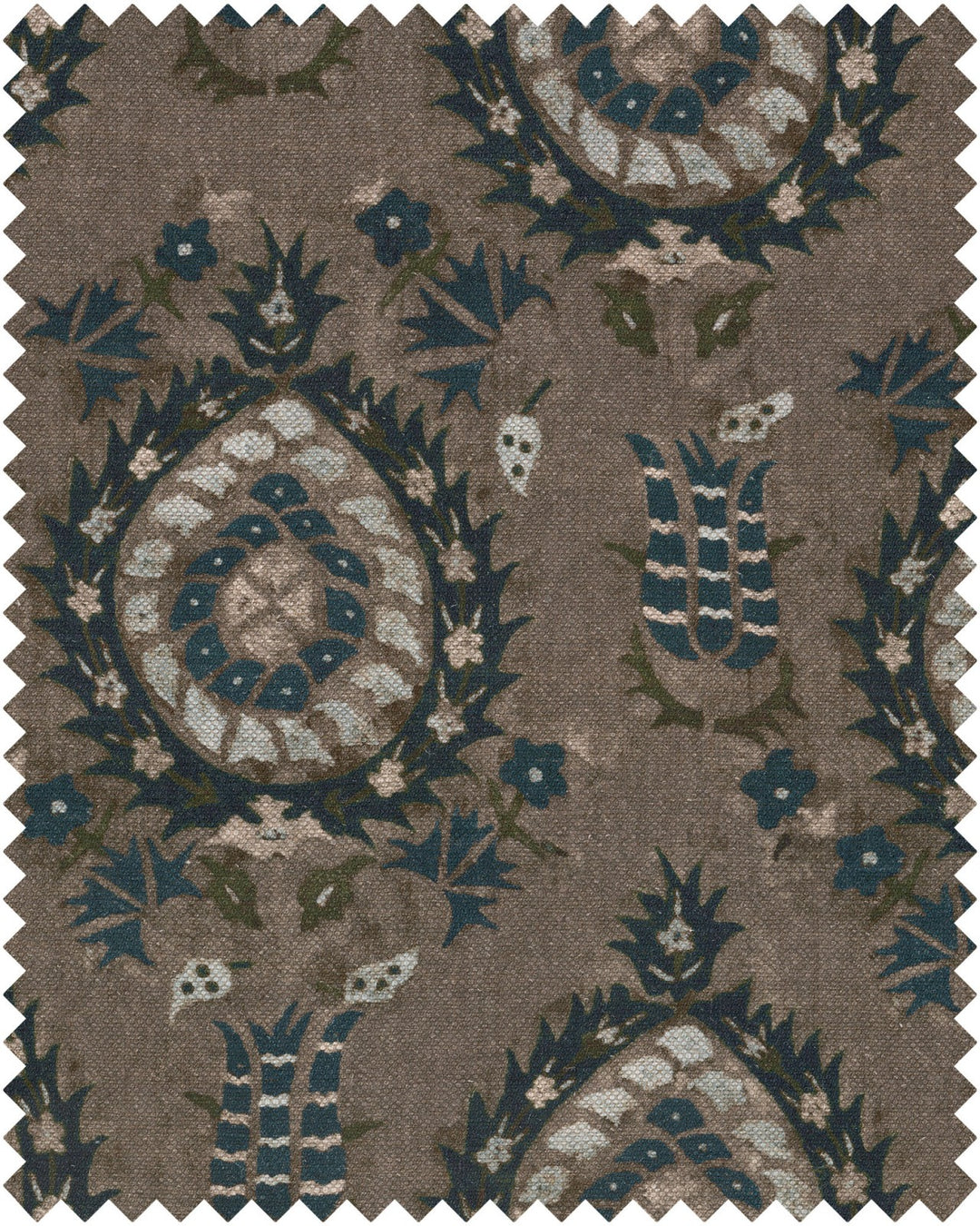 Anatolia Chaise - Flourish Dapple Grey Linen