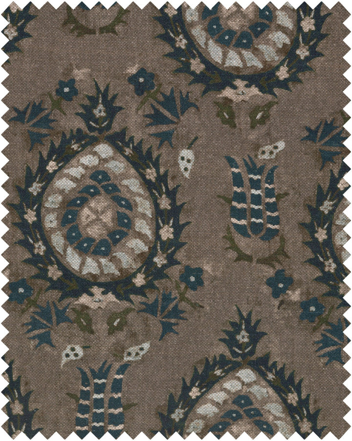 Anatolia Chaise - Flourish Dapple Grey Linen