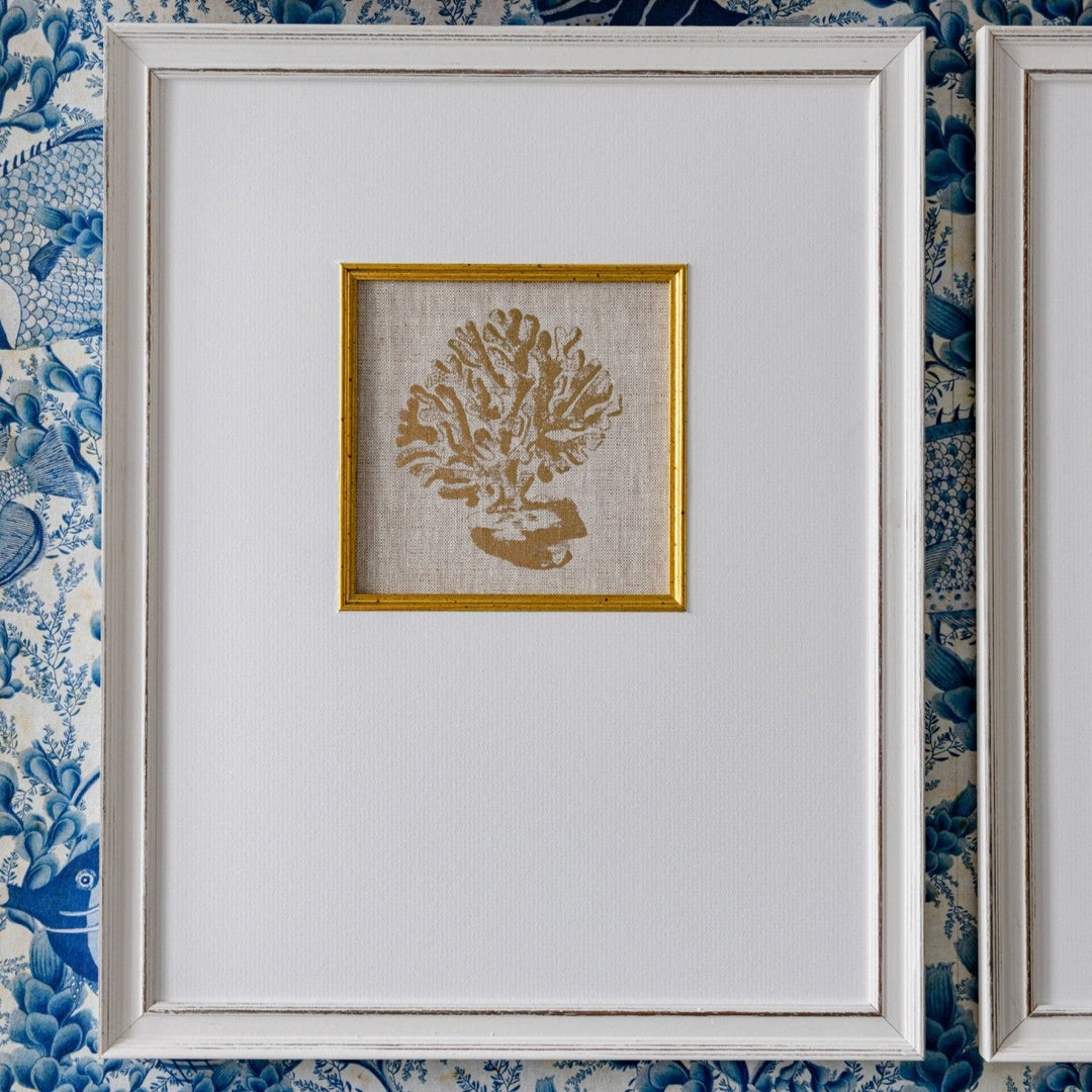 Mediterranean Gems Framed Linen Art Prints