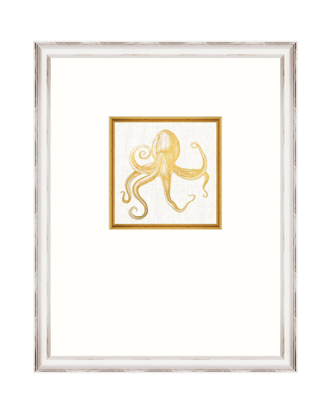 Mediterranean Gems Framed Linen Art Prints