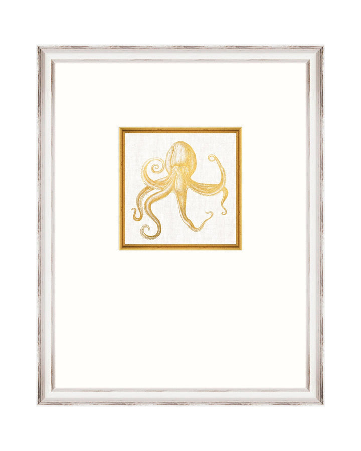 Mediterranean Gems Framed Linen Art Prints