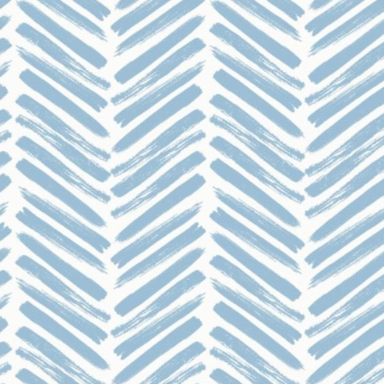 Herringbone Brushstroke Wallpaper