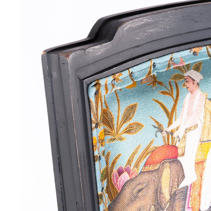 Provence Chair - Hindustan Aquamarine Linen