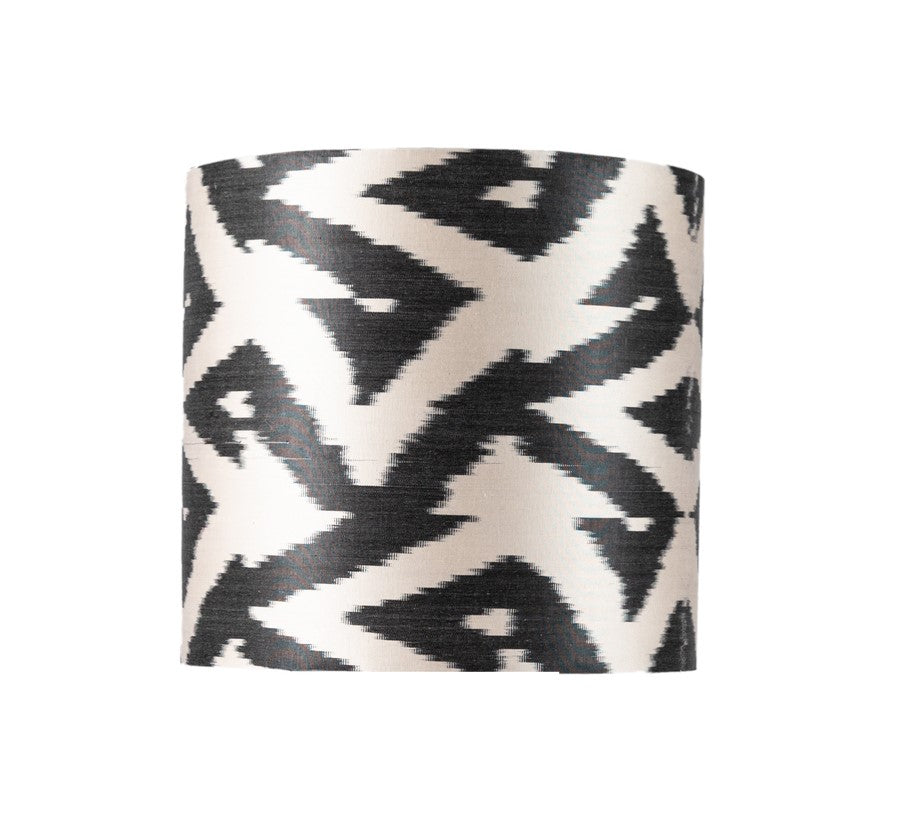 Emma Linen Ikat Lampshade | Designer Lampshades