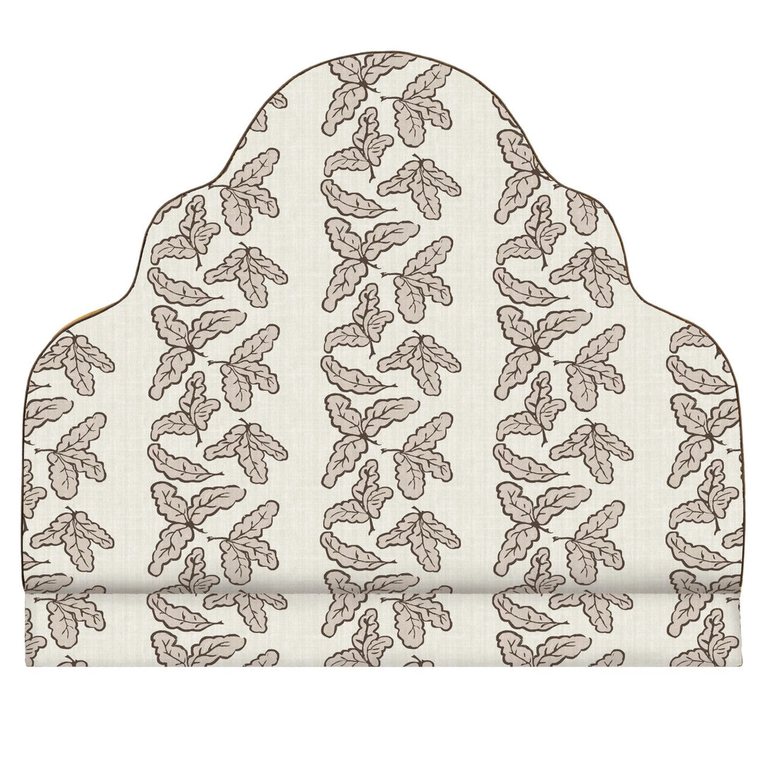 Isabella Headboard - Oak Leaf Fabric