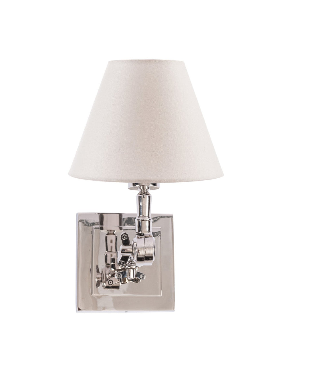 Joyce Single Arm Sconce in Polished Nickel