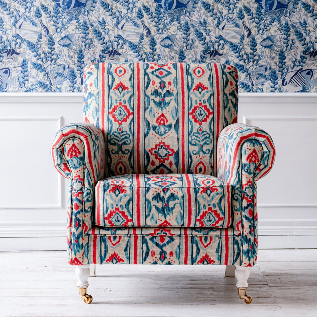 Kingston Armchair - Mediterraneo Linen