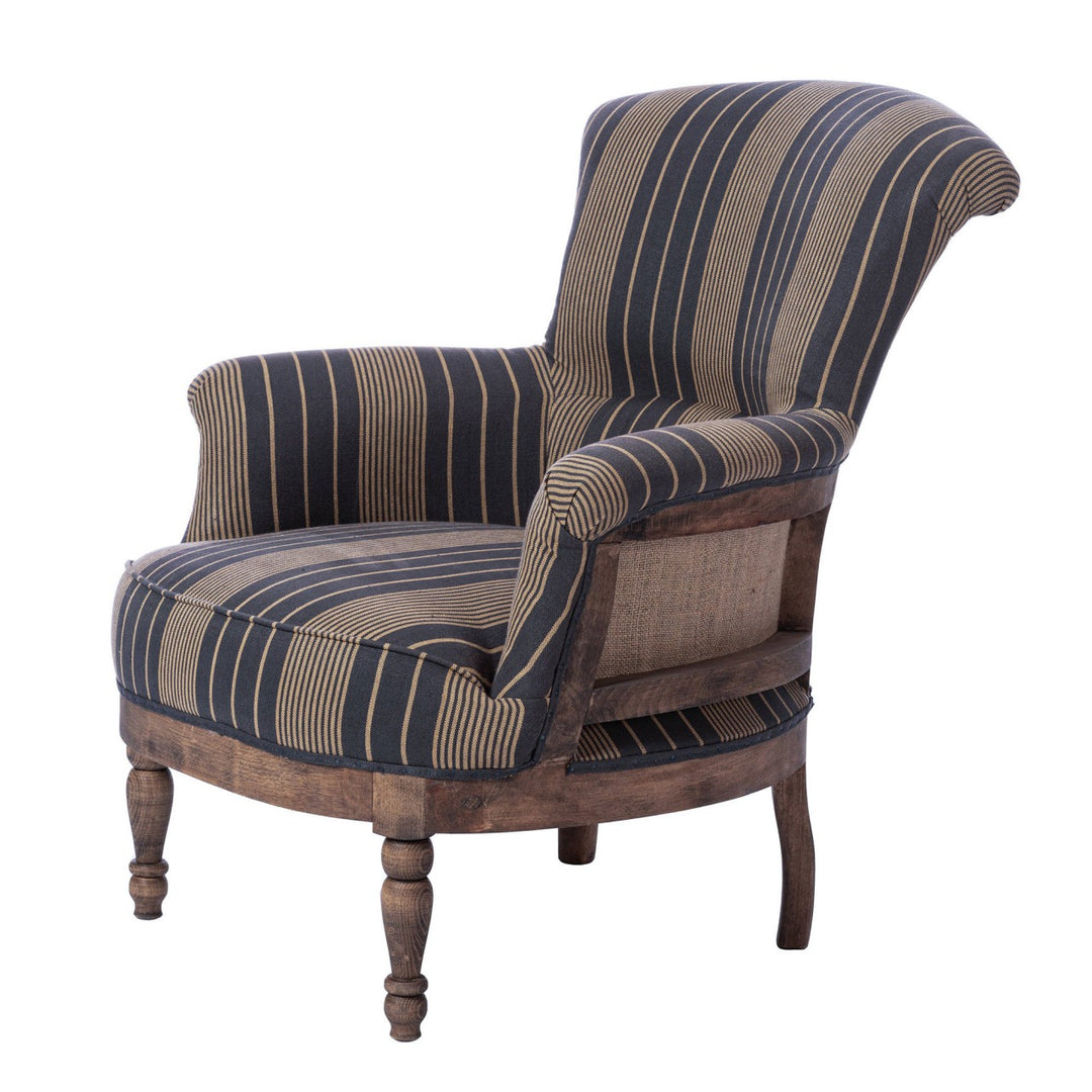 Louis Deconstructed Chair - Newport Stripes