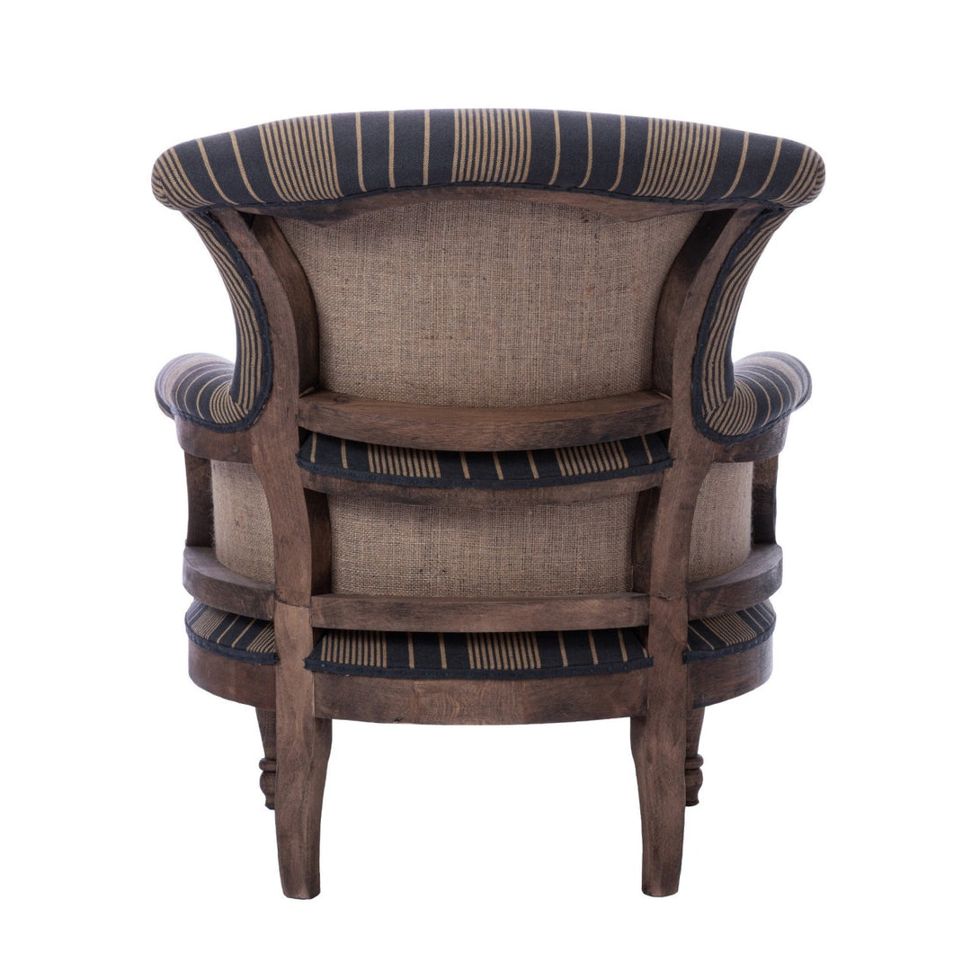 Louis Deconstructed Chair - Newport Stripes