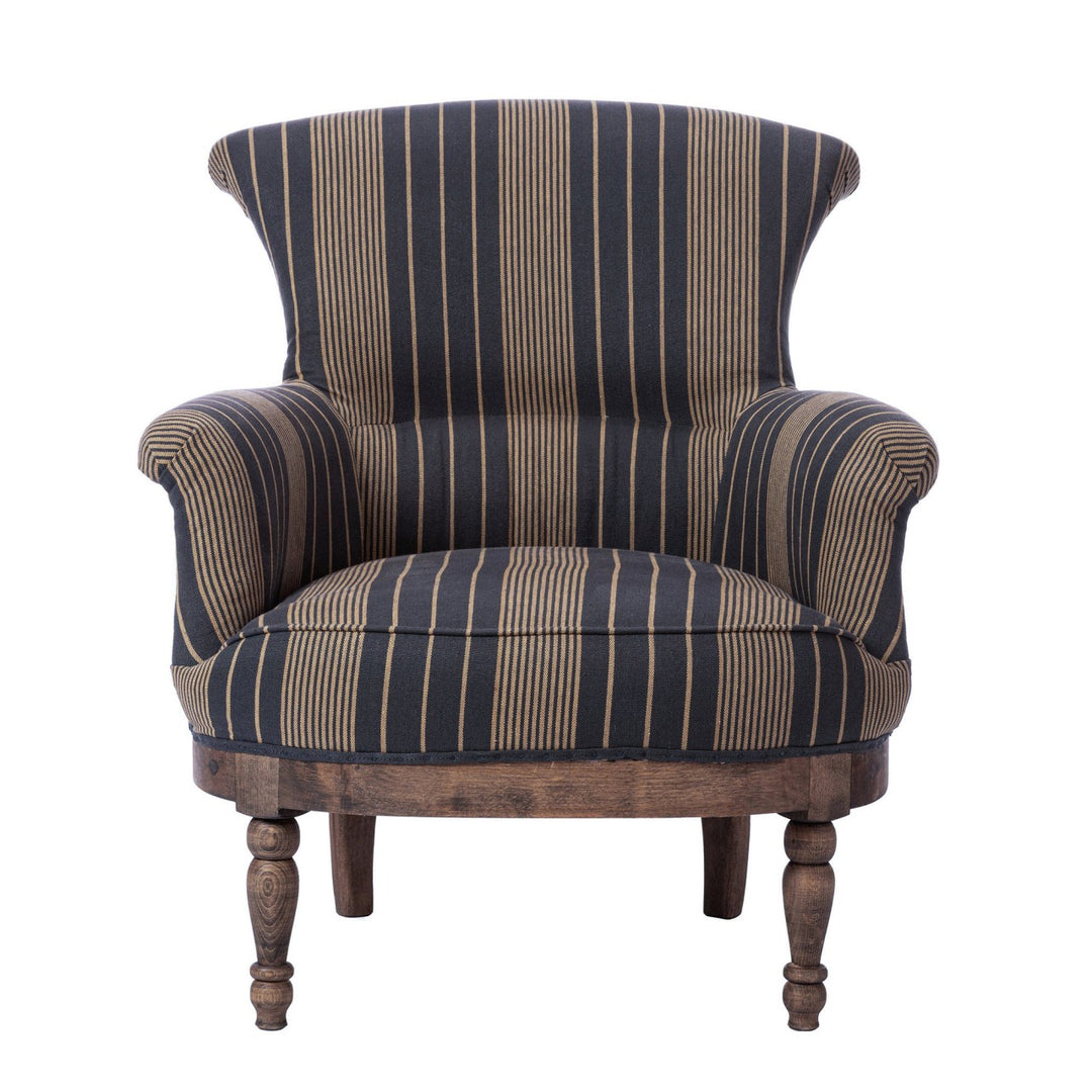 Louis Deconstructed Chair - Newport Stripes