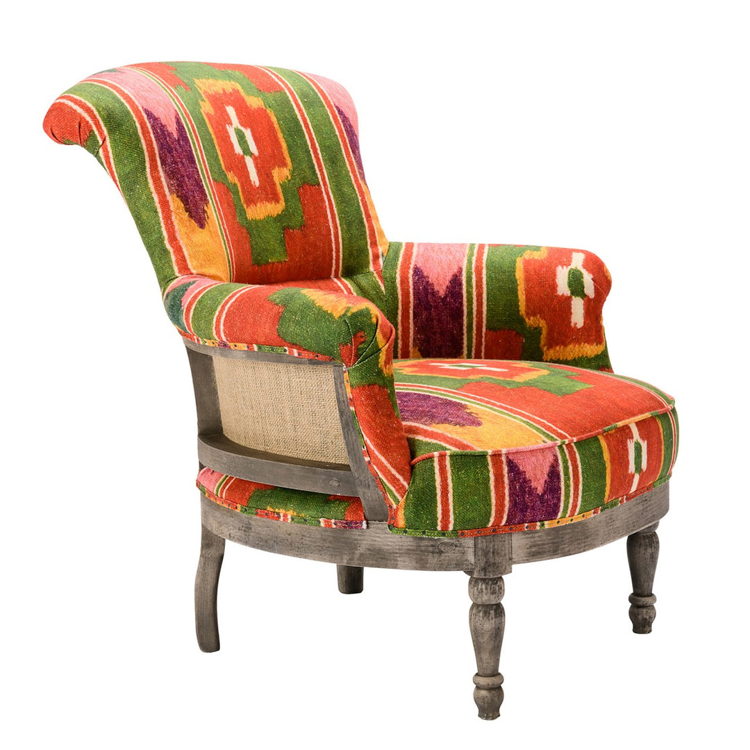 Louis Deconstructed Armchair - Erdely Linen