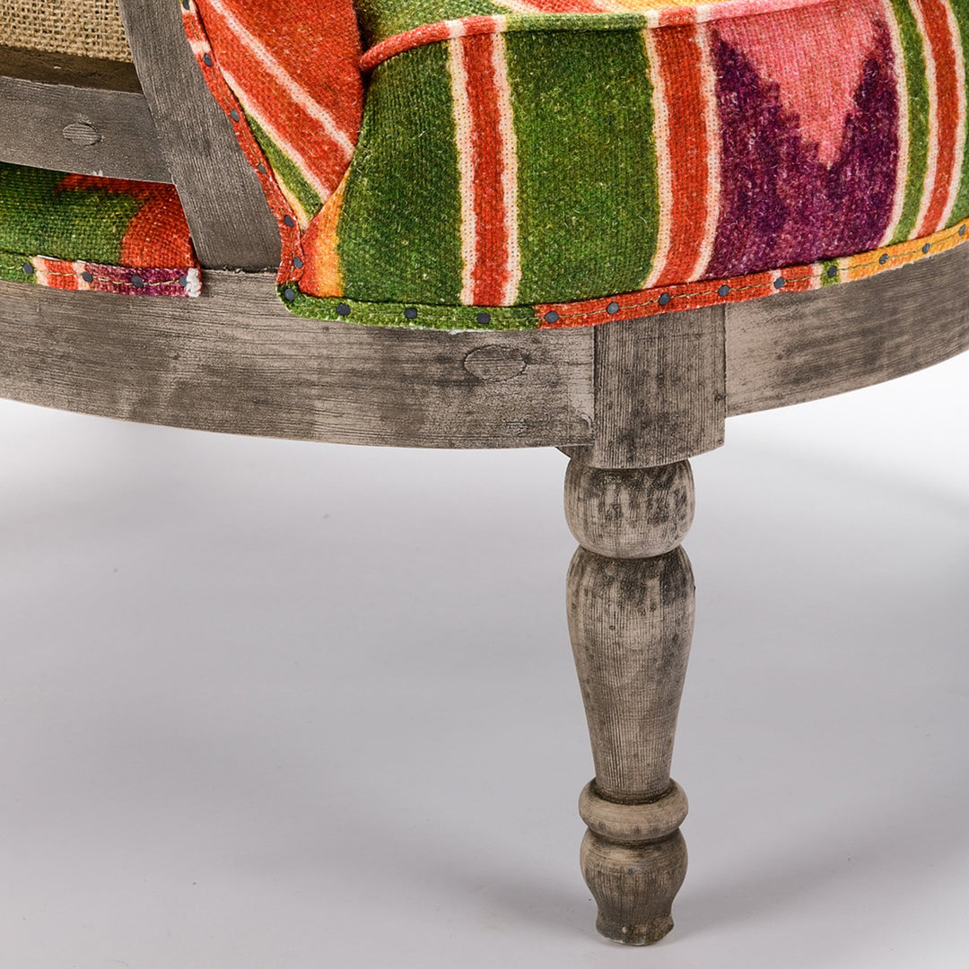 Louis Deconstructed Armchair - Erdely Linen