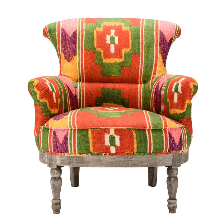 Louis Deconstructed Armchair - Erdely Linen