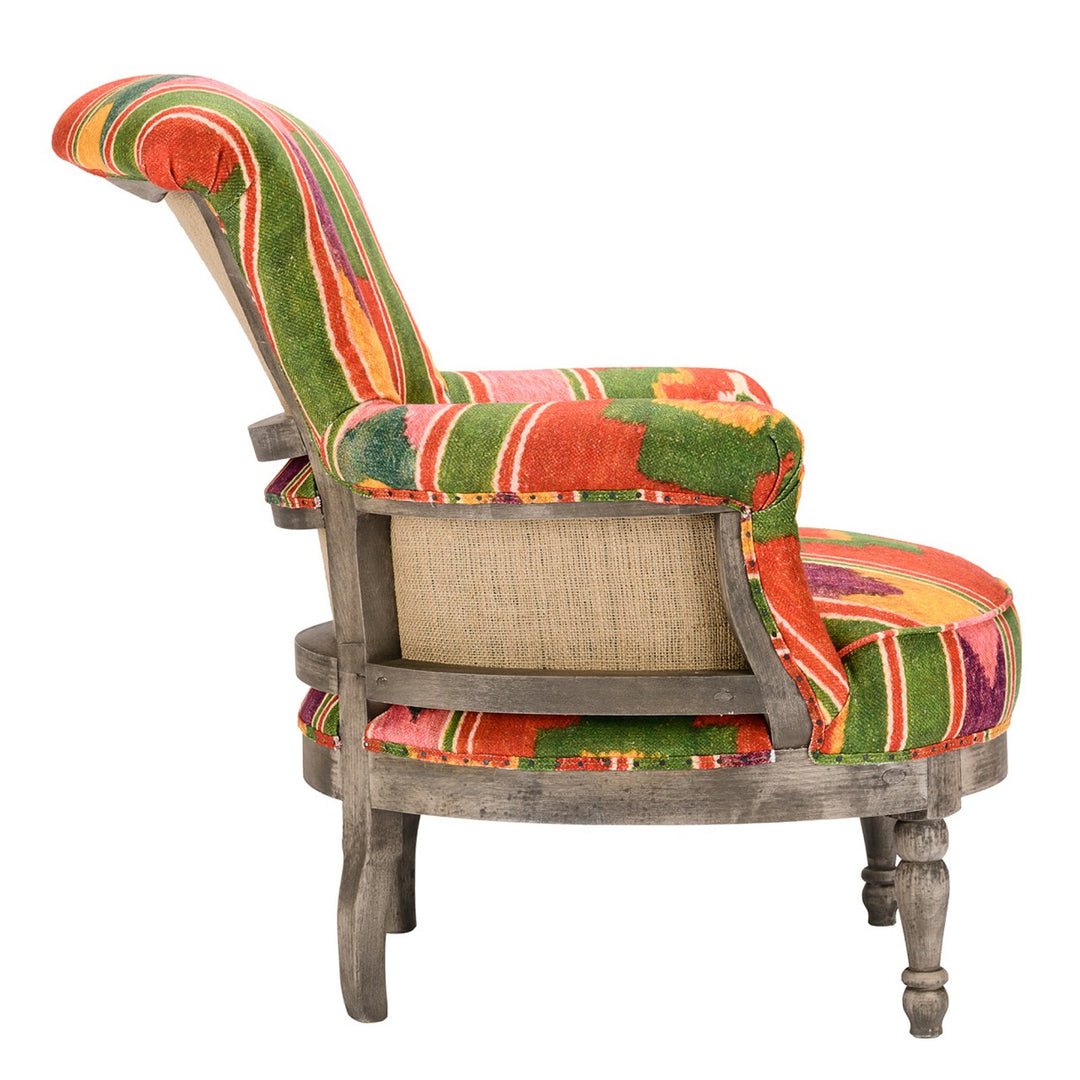 Louis Deconstructed Armchair - Erdely Linen