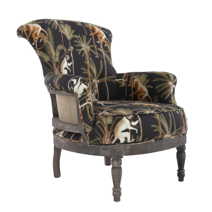Louis Deconstructed Armchair - Barbados Linen