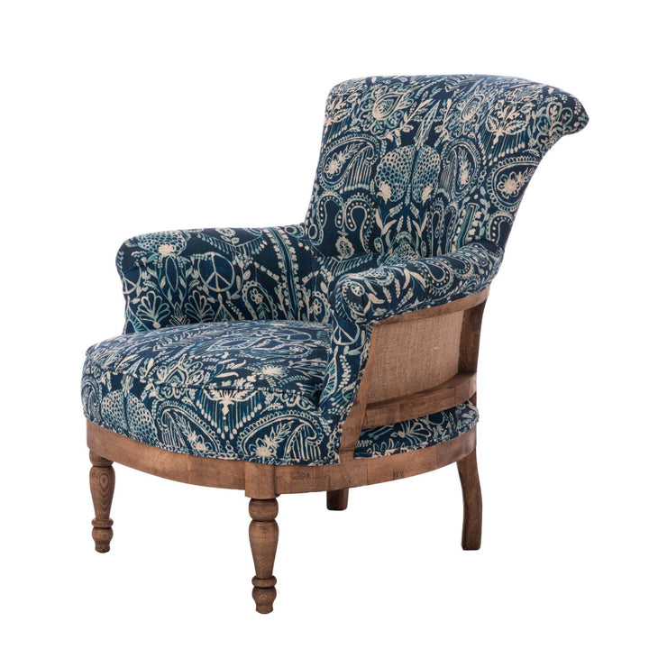 Louis Deconstructed Chair - Jingo Fabric