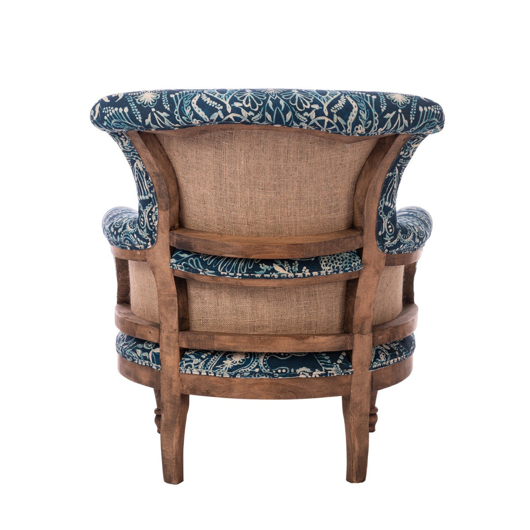Louis Deconstructed Chair - Jingo Fabric
