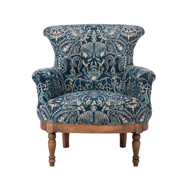 Louis Deconstructed Chair - Jingo Fabric