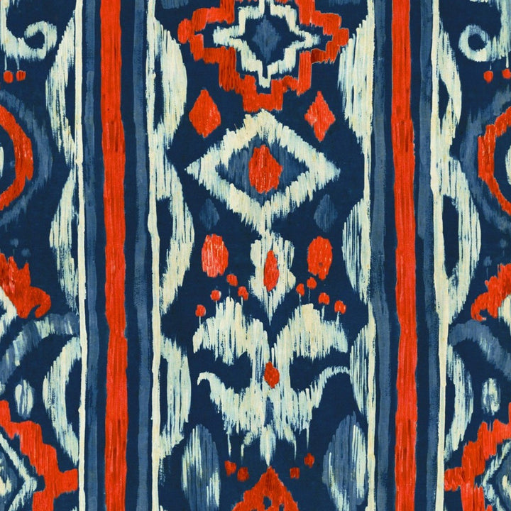 Mediterraneo Indigo Wallpaper